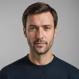 Portrait de Thomas Ravel, persona éditorial d'Échelle.com : image générée par IA, ce visage n'est pas celui d'une personne réelle